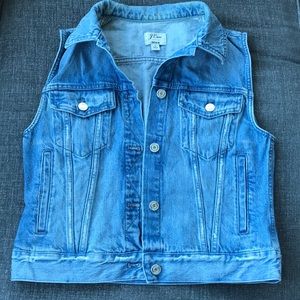 J. Crew Jean Vest